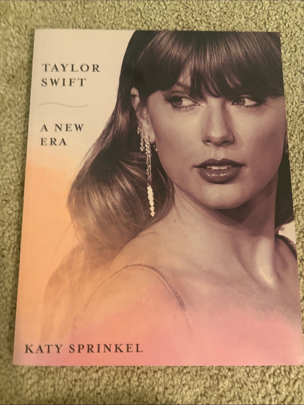 Taylor Swift a new era soft cover coffee table book